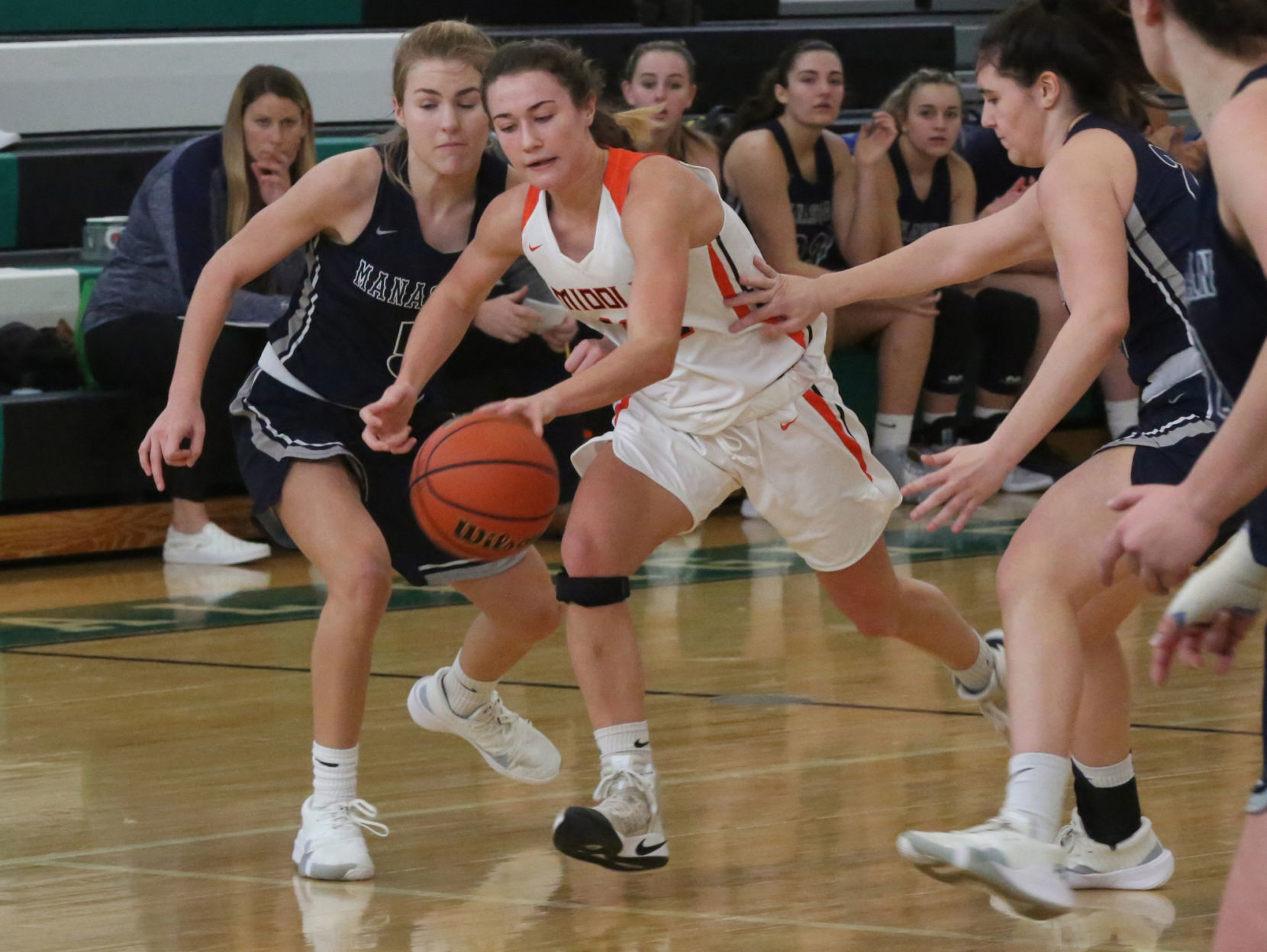 Middle Manasquan girls basketball